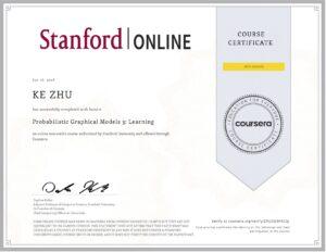 Certificate PGM Learning