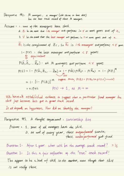 Binomial distribution, perspective 2, 3