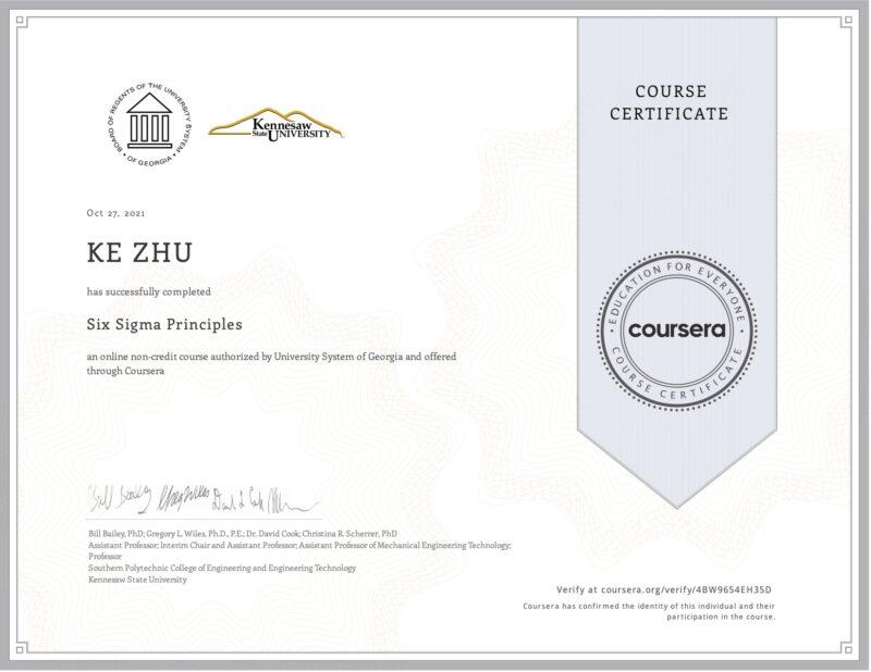 Coursera lean six on sale sigma