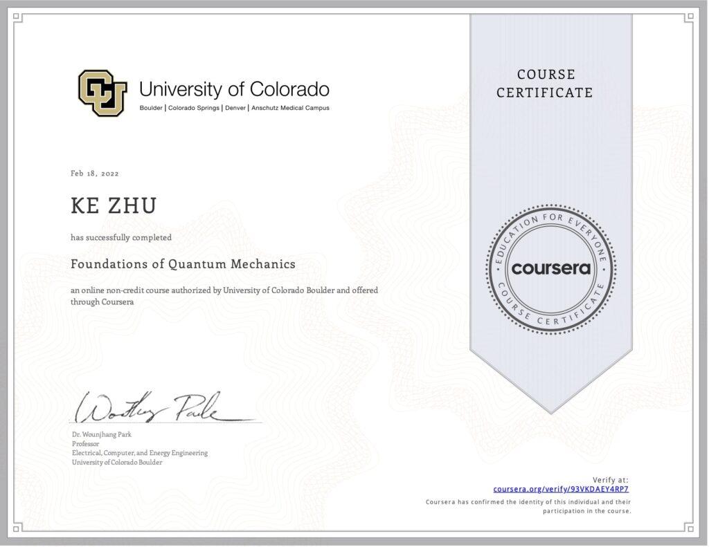 Certificate Foundations of Quantum Mechanics