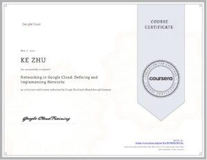 Certificate Networking in Google Cloud: Defining and Implementing Networks